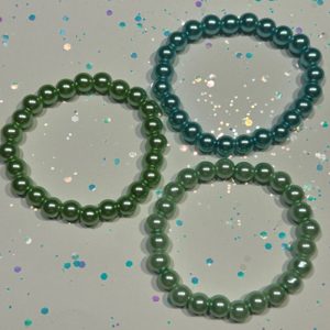 Prom bracelets Emerald, Sky or Mint